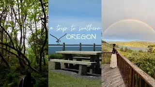 a slow weekend in southern Oregon 🌲 Redwood National Park, Natural Bridges, & coastal sunsets☀️🍃
