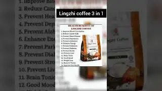 DXN lingzhi coffee benifits #short #dxn #healthyfood