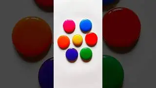 Colourful Coin Drop art.#shorts #satisfying#waterdropart #trending#art#viral#like #comment#subscribe