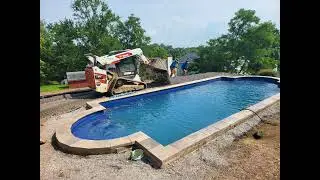 inground pool installation