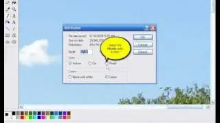 Using Paint to reduce photo size
