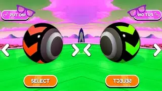 🌏🟡Sky Rolling Ball 3D Vs Reversed Gameplay SpeedRun Max Level 362