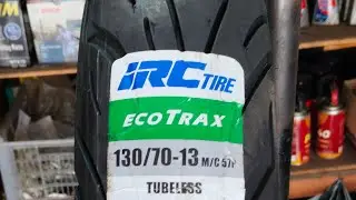 Ban IRC NMAX ECOTRAX RING 13 MOTIF TERBARU, Bagaimana detilnya yuk disimak!