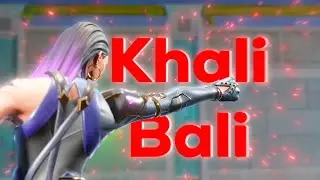 Khali Bali 🖤😈 | Valorant Montage 4K | 3D Sync | #valorantindia #valorantmontage #hindisongs