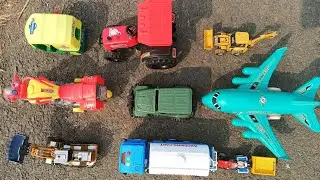 Toy JCB 5CX parking & Accident  funny 🤣 Mud Tata Truck 3118 | Sonalika Rx60 | JCB Cartoon Gadi 