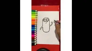 minion drawing #shorts #drawing #girl #howtodraw easy drawing simple drawing #SamrAtart #ASRATIST
