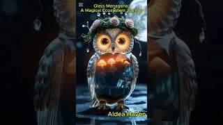 Glass Menagerie: A Magical Ecosystem Journey #SurrealArt #NatureMagic #GlassEcosystems