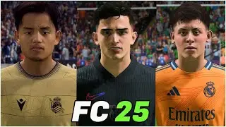 FC 25 | ALL LA LIGA  U-23 PLAYERS REAL FACES