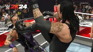 WWE 2K24 - The Undertaker Vs Damian Priest FULL MATCH Gameplay (PS5)