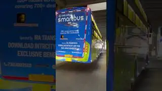 Intr city Smart bus and bala gangadhara travels ac and non ac bus #bus #intrcity #viral #youtuber