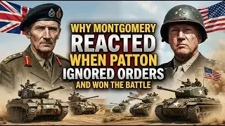 Why Montgomery Reacted When Patton Ignored Orders and Won the Battle | WWII Documentary.