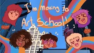 Art School || Dorm Move in Vlog Freshman Year 🎨 8/18/2022