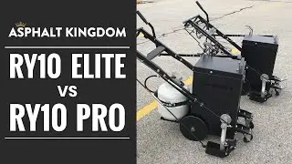 PARKING LOT CRACK REPAIR MACHINE KEY DIFFERENCES - RY10 ELITE vs RY10 PRO