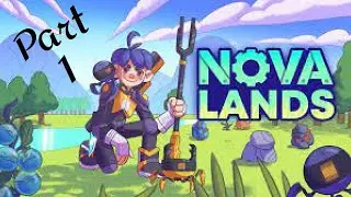 Chill Sci-Fi Automation Island Management | Nova Lands PS5 Walkthrough Gameplay Part 1