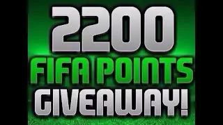 FIFA 17 2200 FIFA POINTS GIVEAWAY