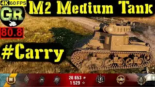 81_World of Tanks M2 Medium Tank WoT Replay - 7 Kills 2.1K DMG(Patch 1.4.0)