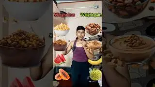 Eat smart, not less ⚖️ Weight Loss 🥗 | Weight Gain 🍚 #shorts #ytshorts