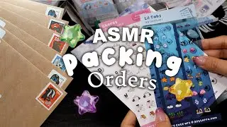 Packing Orders For My Stationery Business 💌  ASMR Packing, No Talking or BGM