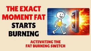 The Exact Moment Walking Starts Burning Visceral Fat (Science Based Explanation)