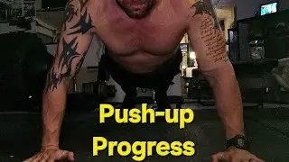BLFitFam was live! Push-up Progress. #discipline #workout #bl #recovery 