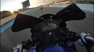 Onboard With Yamaha R1: Sunset Ride With A World Champion Bike At Paul Ricard | Robin Mulhauser