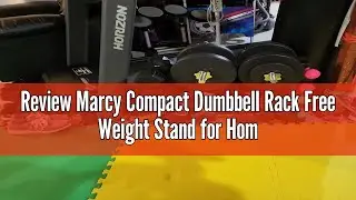 Review Marcy Compact Dumbbell Rack Free Weight Stand for Home Gym DBR-56