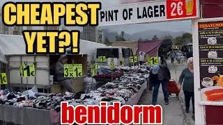 Benidorm on MARKET Day - CHEAPEST offers you’ll see?! 😲💰