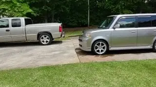 Let's take a closer look at my 2005 Toyota Scion xB! It's good car and gets good gas mileage!