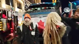 #freedomconvoy2022 OTTAWA FREEDOM CONVOY LIVE The BIG day ! Part 5 Late Show !