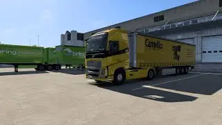 Lets play Euro Truck simulator 2 Pro mods Episode 61 Valencia Spain - Hernig Denmark