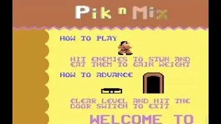 Pik n Mix C64 2 Players Gameplay