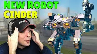 NEW Robot CINDER is no joke! Armor Attack Gameplay