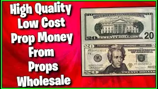 High Quality Low Cost Prop Money From Props Wholesale Review || MumblesVideos Product Review
