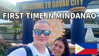 Американец и филиппинка впервые в Давао, Минданао. Рейс из Кларка в Давао с Cebu Pacific