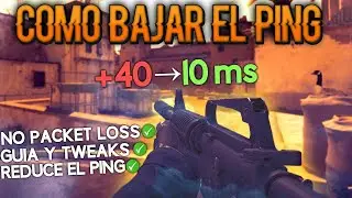 ✅ TRUCOS PARA BAJAR EL PING SIN PROGRAMAS quita el packet loss/lag/no delay (cualquier juegos)