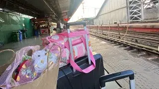 Back From 📍Arunachal Pradesh To 🎊New Delhi By Train 🚂 || Meals🍛On Wheels 🛞 😍