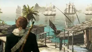 Assassin's Creed 4: Black flag Movie (часть 13 - Блокада Нассау.)