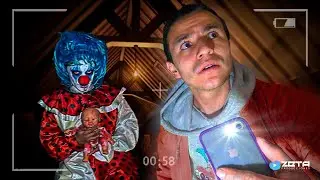 EL PAYASO LAZY aparece DETRAS de PARCERICO en el ATICO de SU CASA 😨😨 * &iexcl;Payaso Deep Web!