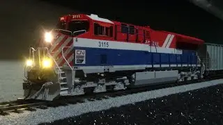 Intermountain 497110-01 | GE ET44AC Diesel Locomotive | 3115 CN/BC Rail | HO Scale | Review HD