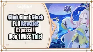 Genshin Impact 6.0 | Clink Clank Clash FULL Event Walkthrough (All Stages + Rewards)