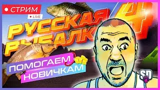 Русская Рыбалка 4 В Гостях у Сеньки... Шутим шутки.🤪Помогаем новичкам!