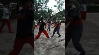 Arnis Stick Fighting Drills, Arnis Training, Kali, Jose Bernard Mapula Art #shorts #arnis #training