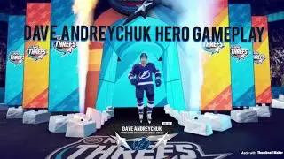 NHL 18 Threes Gameplay: Dave Andreychuk Hero Gameplay