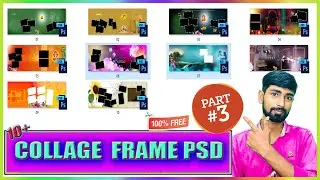 10+ Photoshop Collage Template PSD || Photo Collage Psd Free Download Bundle || Collage PSD  #part3