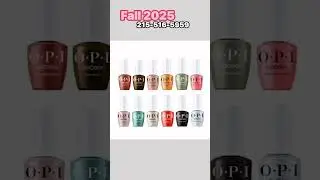Opi Fall Collection                      #nails #nailgelart #nailart #beauty #poligel