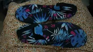 ANLUKE Water Shoes Barefoot Aqua Yoga Socks Review, True to size and protects my feet