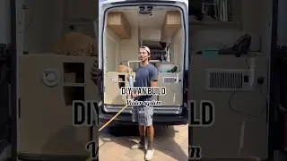 Водопроводная система для душа и раковины в фургоне своими руками 💦 #vanlife #vanbuild #vanconver...