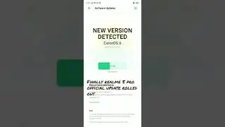 Realme 5 pro official Android 10 update rolled out!!!!!
