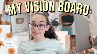 Creating My Vision Board | How To Create Your 2020 Vision Board || Kelly Marion