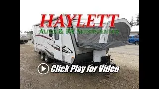 (Sold) HaylettRV - 2013 Jayco X18D Jay Feather Ultralite Triple Hybrid Travel Trailer